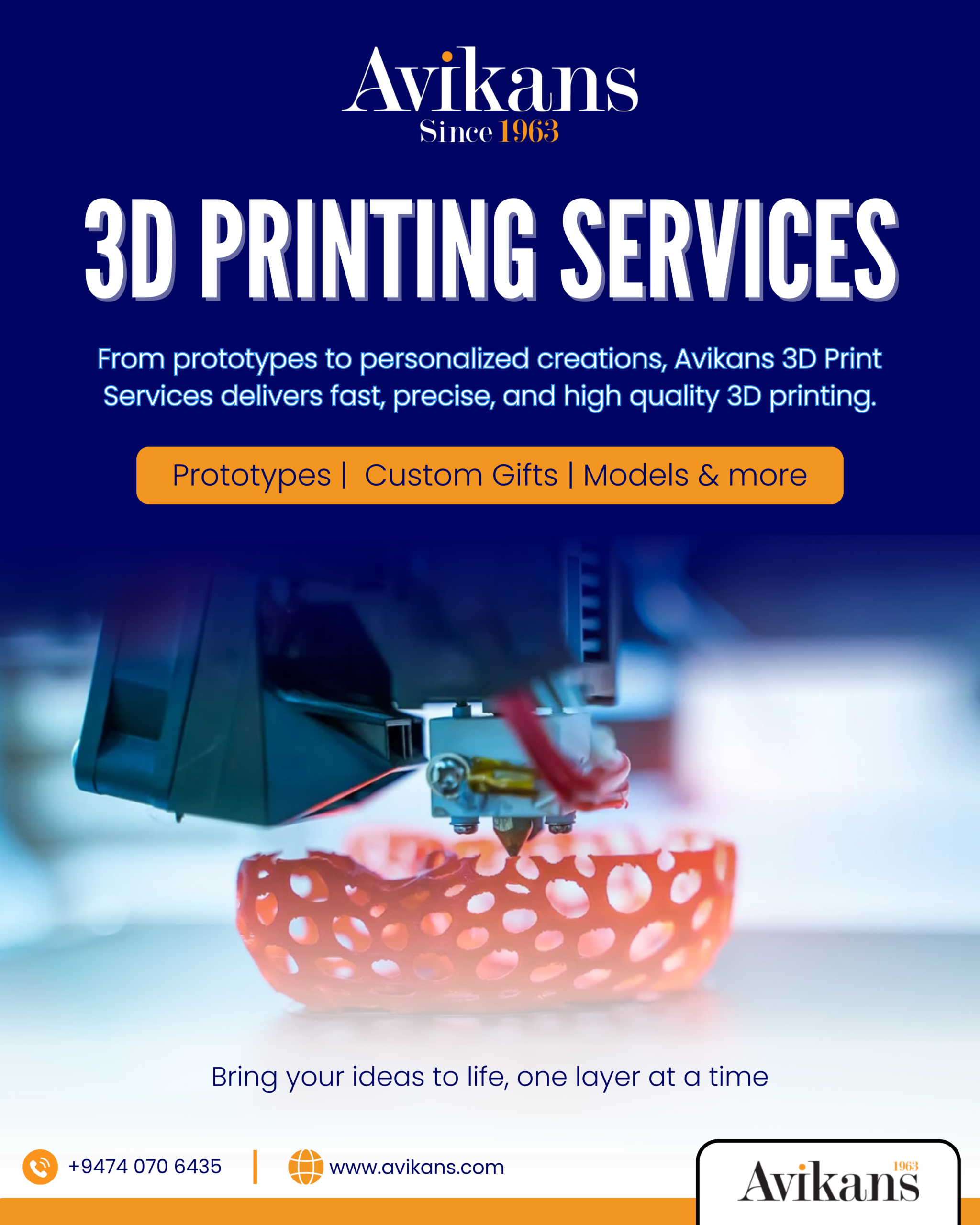 3D printing services